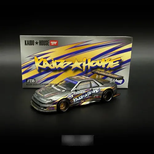 Kaido House Mini Gt Nissan Silvia S13-r Drift V1 1:64 | MercadoLivre