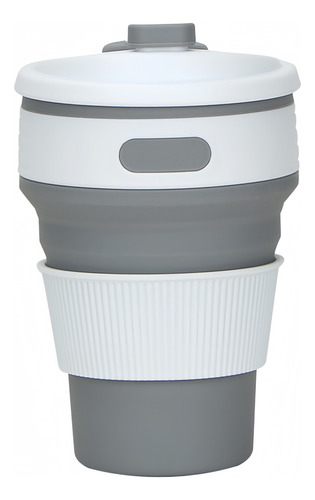 Taza Plegable Silicona 350ml, Multicolor Aleatorio 2 Piezas