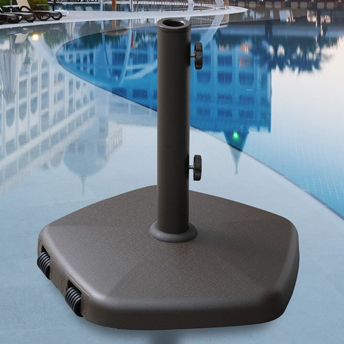 Base Para Sombrilla D' Sol A Sol Con Soporte De Concreto Msi