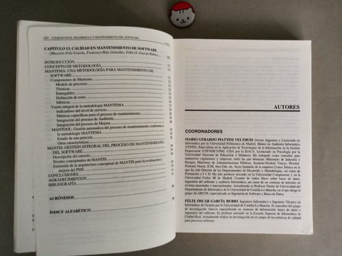 Libro: Calidad En El Desarrollo Y Mantenimiento Del Software (Usado)