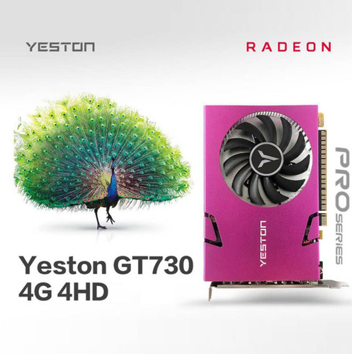 Tarjeta Gráfica Para Juegos Yeston Gt730 4gb 4hdmi, Ddr3 De