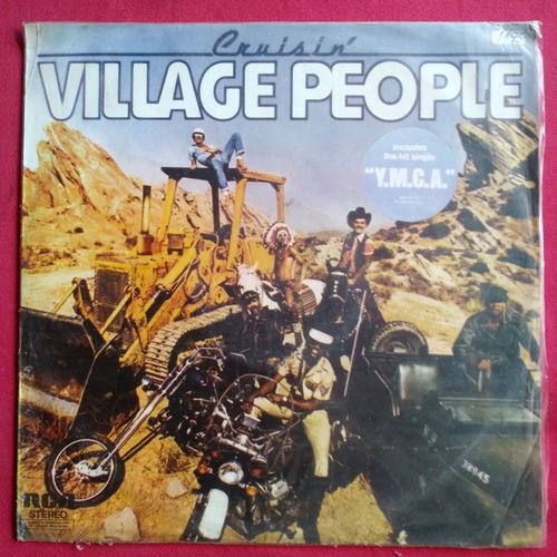 Crusin' Village People Promo Lp Ed Uy, Inc. The Hit Y.m.c.a.