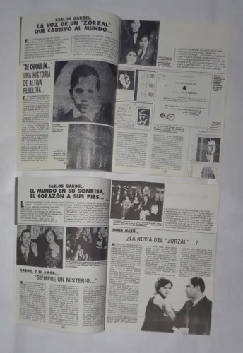 Los Grandes Del Tango Carlos Gardel NÂș 34 Y 35 (Usado)