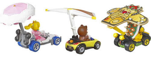 Hot Wheels Super Mario Character Car 3packs 3 Character