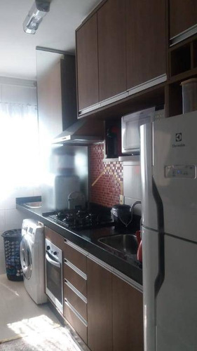 Imagem 9 de 30 de Apartamento Com 2 Dormitórios À Venda, 49 M² - Chácara Letônia - Americana/sp - Ap0787