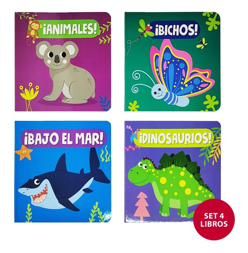 Set 4 Libros Infantiles: Conociendo Los Animales Ver. 2 | Meses sin intereses Set 4 Libros Infantiles: Conociendo Los Animales Ver. 2 | Meses sin intereses