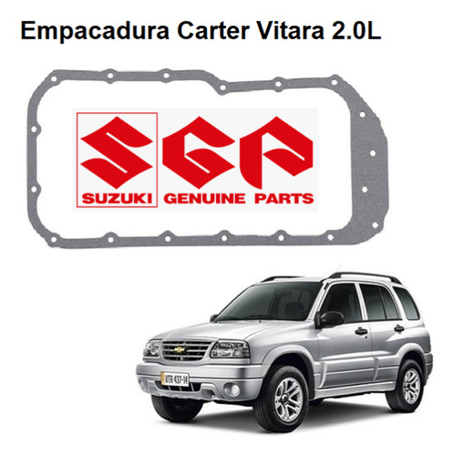 Empacadura Carter De Motor Chevrolet Grand Vitara 2.0