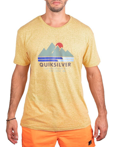 Remera Hombre Quiksilver Scenic Recovery Cuello Redondo