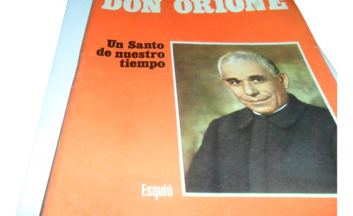 Libro Don Orione Un Santo De Nuestro Tiempo