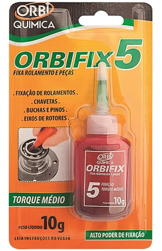 Colas Fixa Rolamento/chaveta/pino/eixo Com Folga 10g Cm61 Or