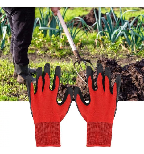 Par De Guantes De Seguridad Anti Corte Resistente Elasticado