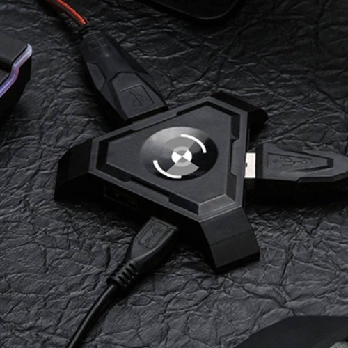 Adaptador Teclado E Mouse Gamer P/ Celular Bluetooth