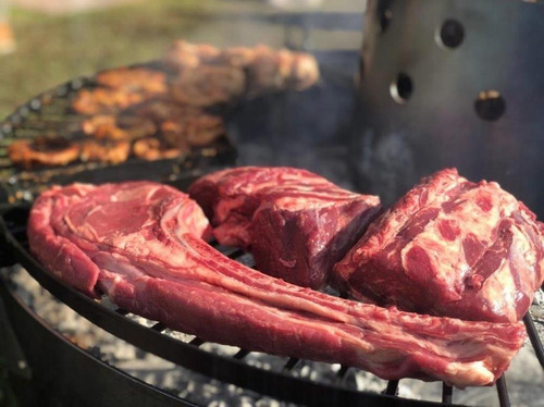 Parrillero Duomo 360 Tromen Doble Parrilla + Plancha + Cruz
