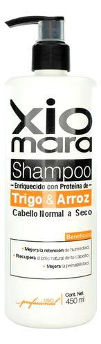  Shampoo Trigo Y Arroz Xiomara 450ml