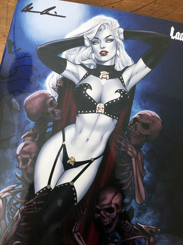 Comic - Lady Death Apocalyptic Abyss Chatzoudis Firma Pulido