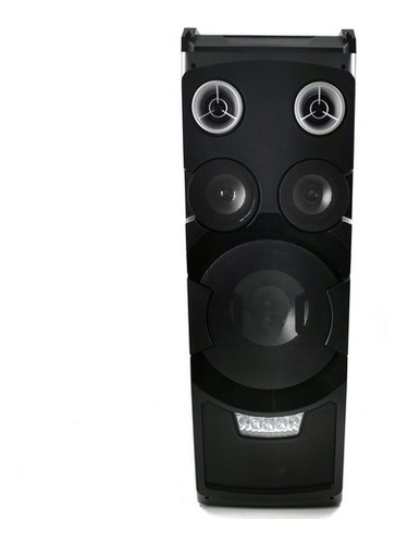 Parlante Tower Speaker Telefunken Luz Bluetooth Fm