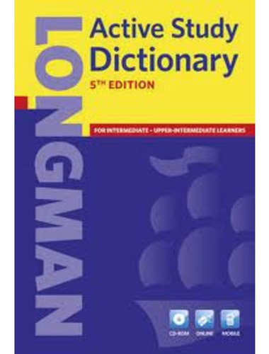 Longman Active Study Dictionary With Cd-rom - 5th Edition, De Indefinido. Editorial Pearson Education, Tapa Blanda En Inglés, 2010