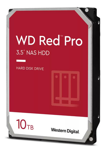 Hdd Wd Red Pro 10tb 3.5  7200rpm 256mb Sata