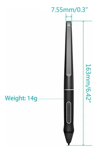 Caneta Stylus Express Keys Pw507 Para Huion Digital Graphics