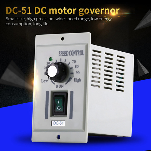 W Controlador Velocidad Motor Cc 24v90v Entrada De Ca 110v