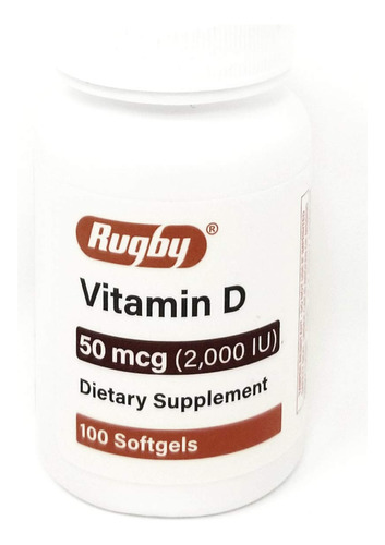 Vitamina D3 (2000 Ui) - 100 Cpsulas Blandas