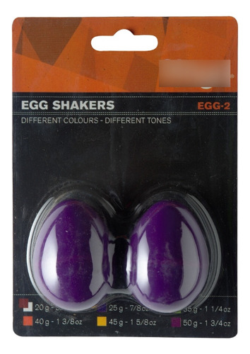 Huevos Rítmicos Par Egg Shaker Stagg Maracas Percusión