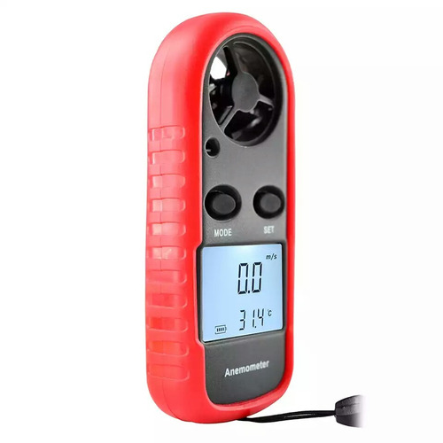 Anemómetro Tacómetro Medidor Velocidad Aire Y Temperatura
