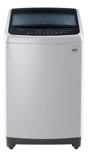 Lavadora automática LG WT19 inverter plateada 19kg 220 V