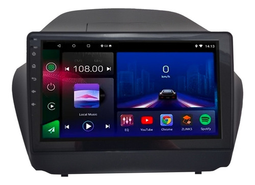 Stereo Android Pantalla 10¨ Tucson Ix35 2012-2015 Carplay