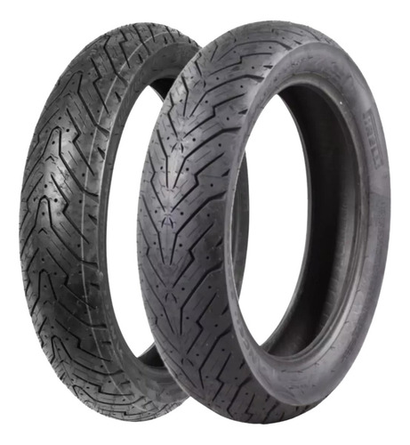 Par Pneu Pirelli 100/80-16 + 120/80-16 Angel Scooter Moto