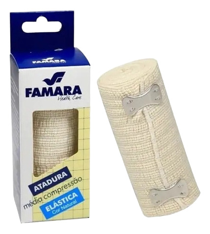 Atadura Elástica Média Compressão Famara
