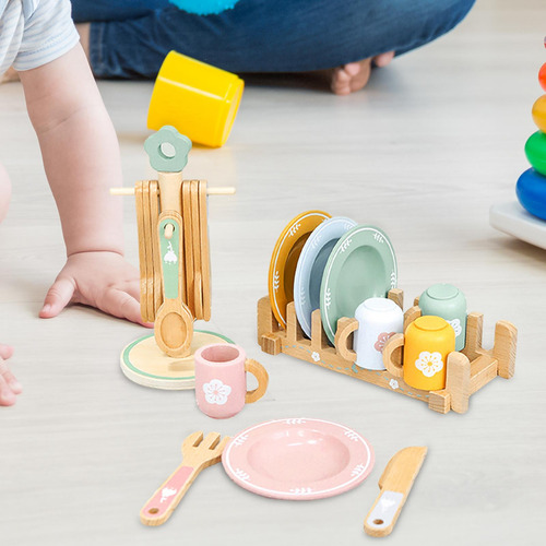Juego De Simulación De Cocina, Vajilla, Platos Y Vajilla