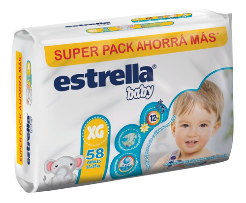 Pañales Estrella Baby Superpack Ahorro