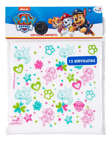 Servilletas Paw Patrol Skye