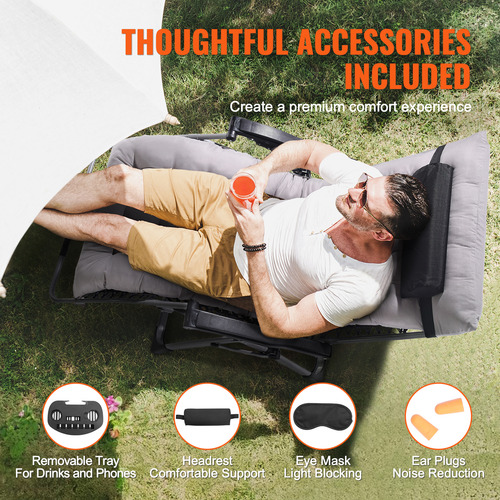 Vevor Zero Gravity Chair Sillón Reclinable Zero Gravity 33
