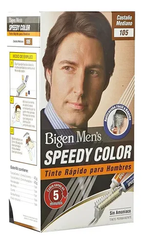 Tinte Bigen Mens Speedy Color Castaño Mediano #105