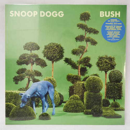 Snoop Dogg Bush Blue Edition Vinilo Nuevo Musicovinyl