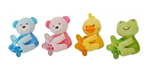 Sonajero De Peluche Con Mordillo Refrigerante Bebe Importado