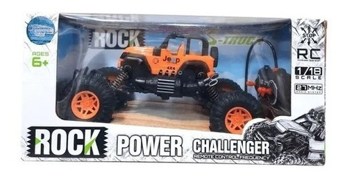 Camioneta 4x4 Radio Control Rock Power 1:18  E.full