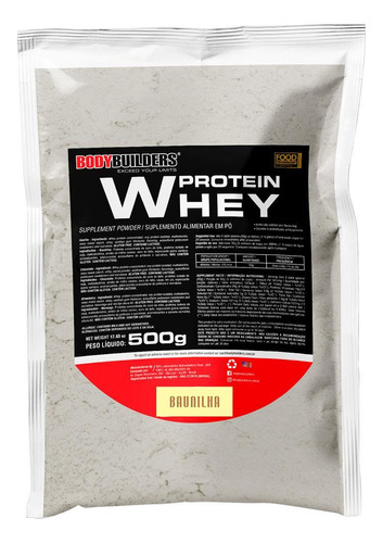 Whey Protein 500g Refil - Bodybuilders