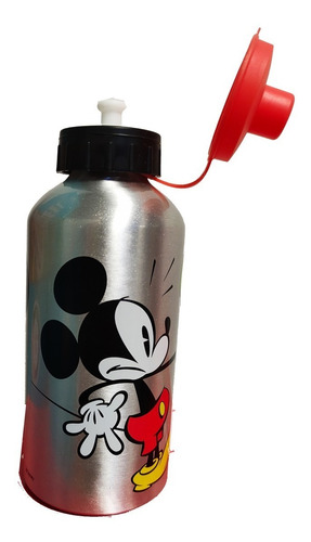 Mickey Mouse - Botella Metalica - 500 Ml - Titanio