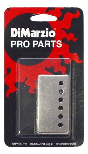 Cubierta Humbucker De Espaciado Estándar Std Niquel Dimarzio Color Gris