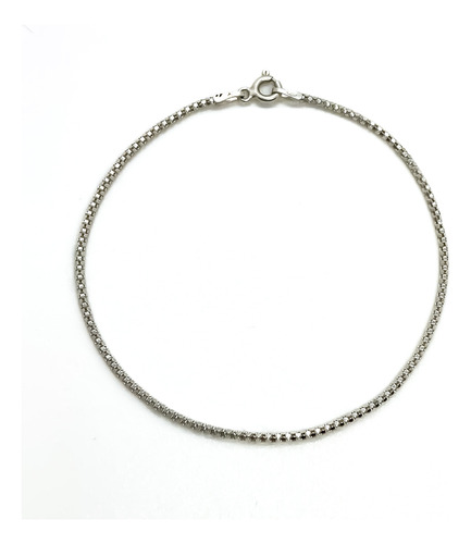 Pulsera Estilo Coreana De Plata 925 18,5 Cm 