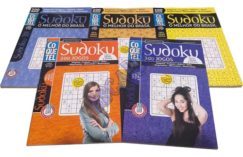 Sudoku: 1.000 Jogos de Nível Médio