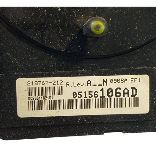 Cinta Air Bag Do Volante Jeep Wrangler 2012 K05156106ad