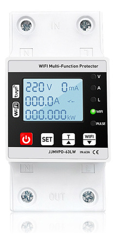 Protector De Recierre Wifi Intelligent Power Tuya