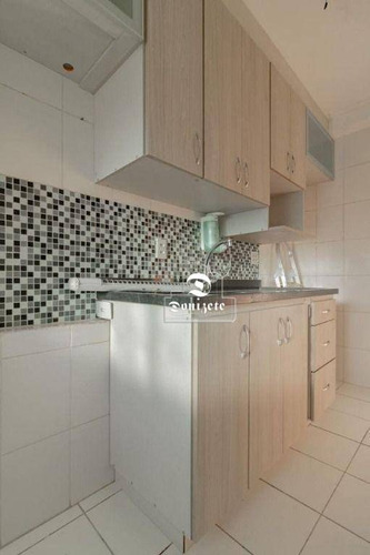 Imagem 5 de 16 de Apartamento Com 2 Dormitórios À Venda, 50 M² Por R$ 310.000,00 - Vila Eldízia - Santo André/sp - Ap17408