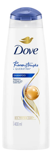 Kit 03 Shampoo Dove Reconstrução Completa 400ml