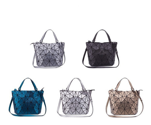 Bolsa Geométrica Estilo Issey Miyake Bao Envío Inmediato