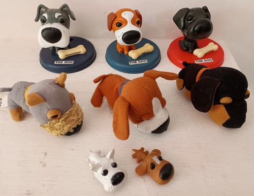 Colección The Dog Gamesa Figuras Y Peluches 8 Piezas (Usado)